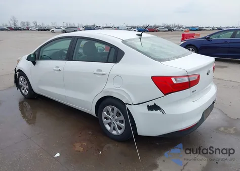 2016 Kia Rio Lx z USA, uszkodzony, nr VIN KNADM4A32G6595539